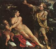 Annibale Carracci Venus, Adonis and Cupid oil painting artist